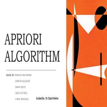 Apriori | PPT