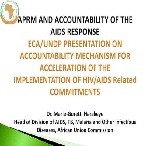 APRM and accountability presentation