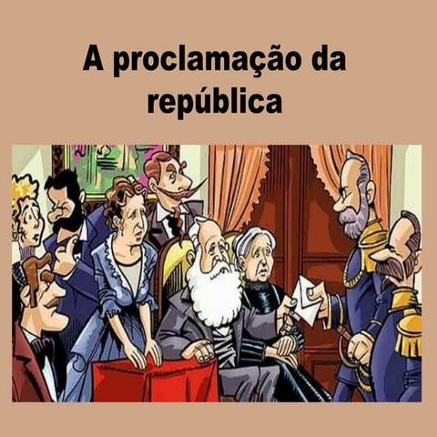 A proclamação da república