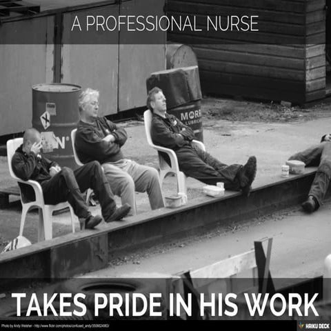 A Professional Nurse