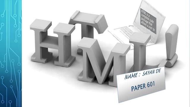 Basic HTML