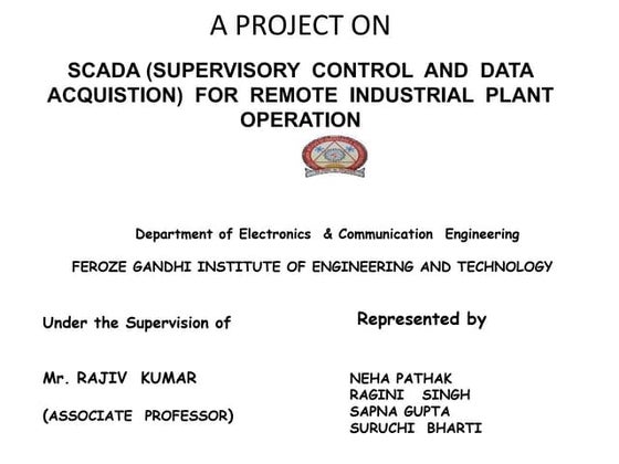 A PROJECT ON scada.pptx