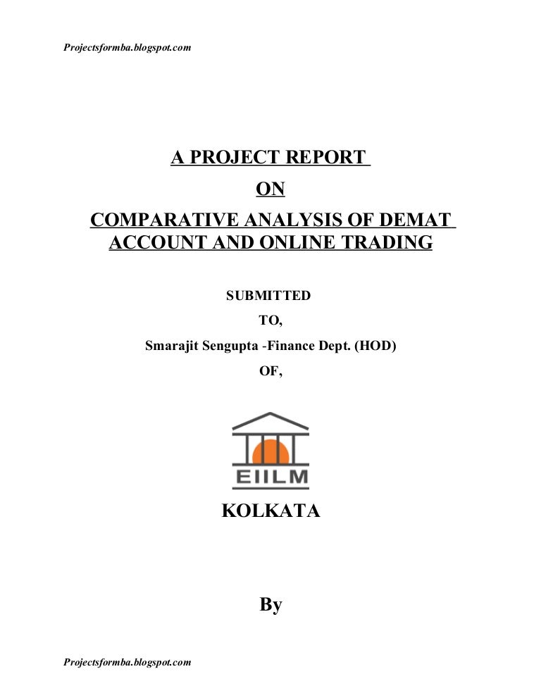 Case study of demat account project image