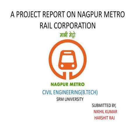 A project report on nagpur metro rail corporation