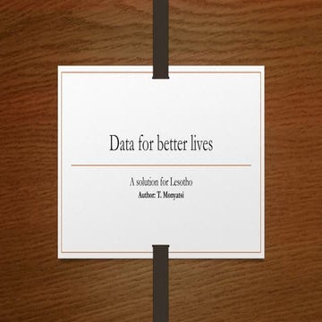 A proposed solution for changing the development landscape