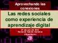 Las redes sociales  como experiencia de  aprendizaje digital