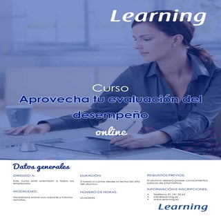 Aprovecha tu evaluacion del desempeño