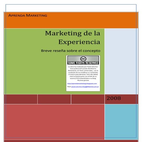 Aproximacion Al Marketing De La Experiencia