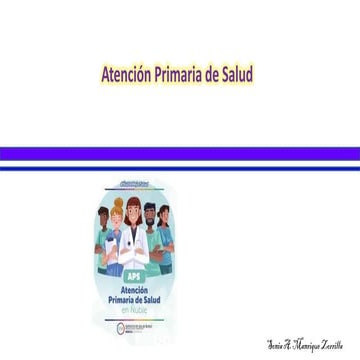 Atención Primaria de Salud Renovada | PPTX