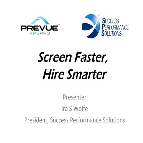 Screen Faster, Hire Smarter with Automated Applicant Processing