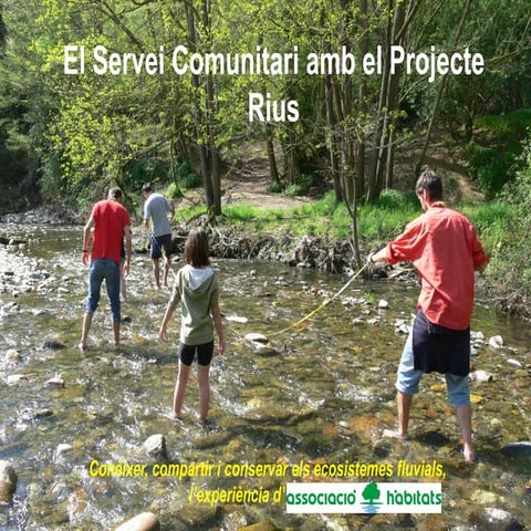 Servei Comunitari. Projecte Rius