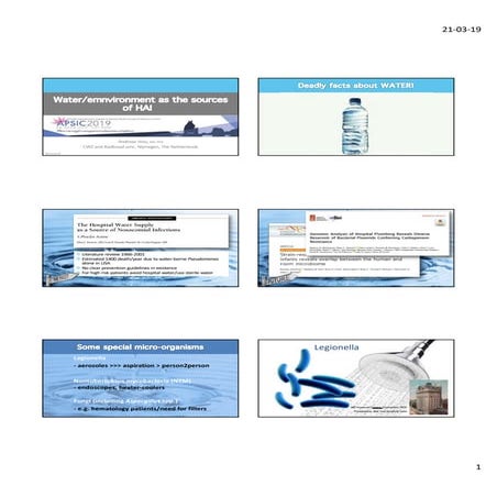 Apsic 2019 Water and HAI