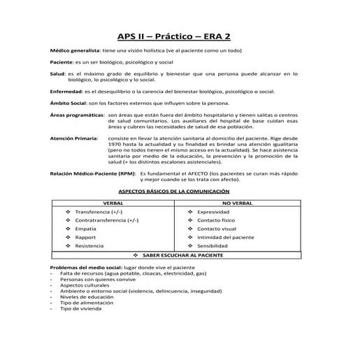 Aps II práctico-era 2 | DOCX