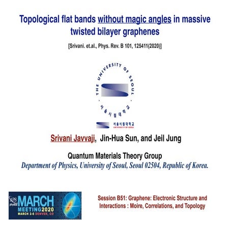 Topological flat bands without magic angles in massive twisted bilayer graphe...