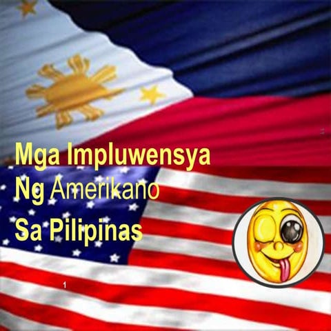 Mga Impluwensya ng Amerikano sa Pilipinas sa: Musika, Sining, Pananamit, Pala...