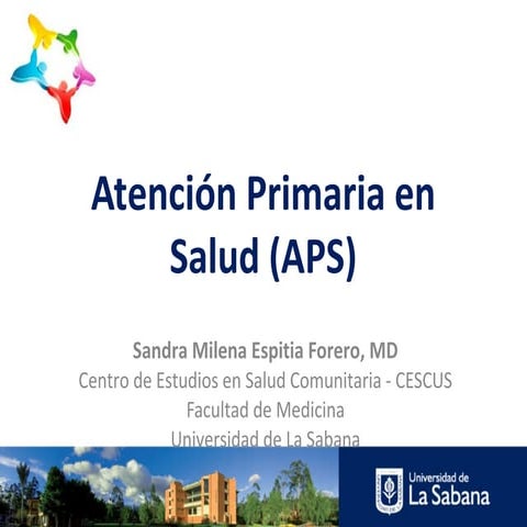 Atención Primara en Salud: Fundamentos
