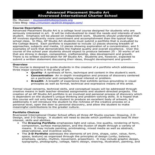 Ap syllabus munson_fa2010