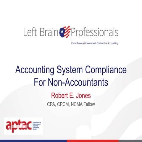 Accounting System Compliance for Non-Accountants