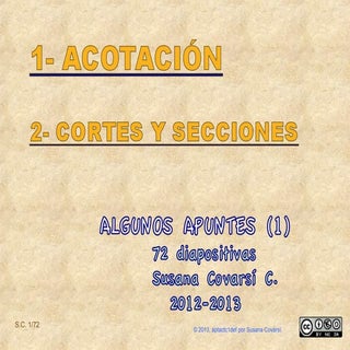 Acotación por Susana Covarsí