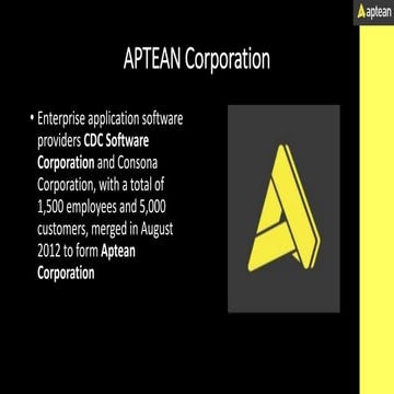 Aptean Enterprise Resource Planning System
