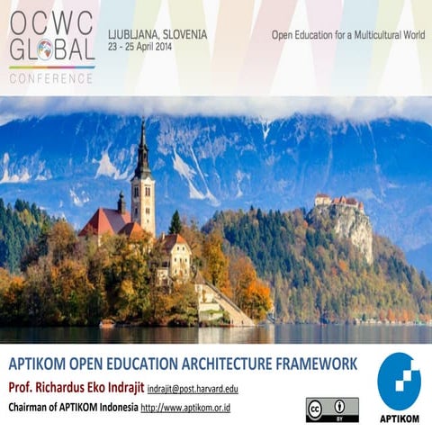  APTIKOM Open Education Architecture Framework
