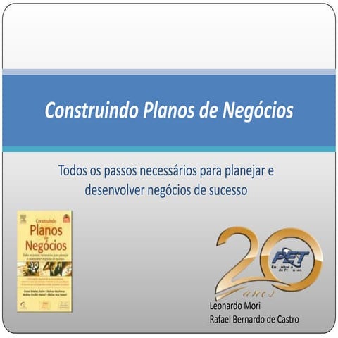 Plano negocios