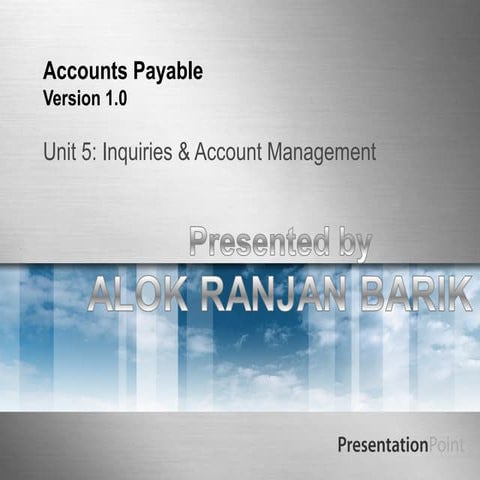 Accounts payable Training 5