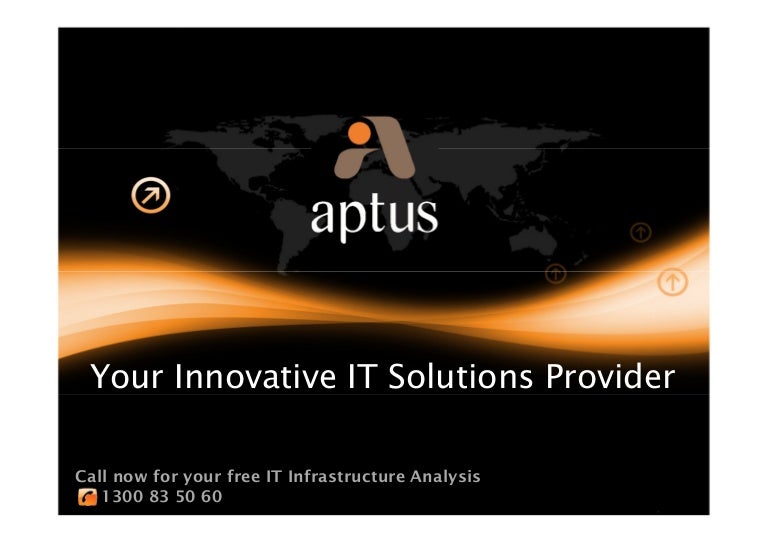 Aptus it solutions - frosdmba