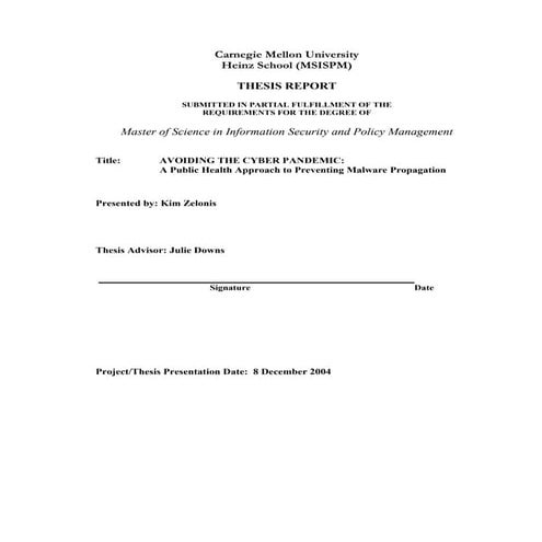 A public health approach to preventing malware propagation