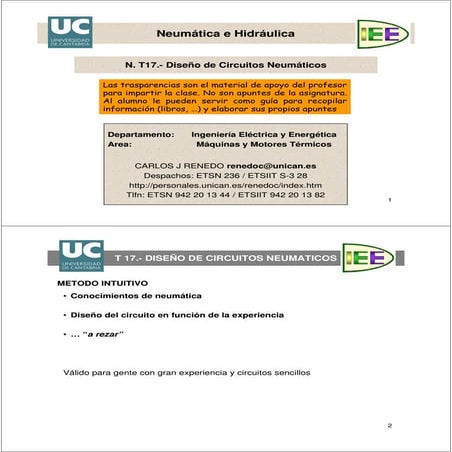 Apunte   diseño de circuitos neumaticos (uni de cantabria)
