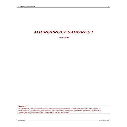 Apunte de microprocesadores pic