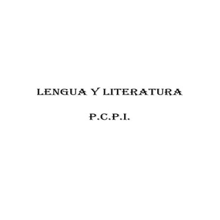Apuntes de Lengua
