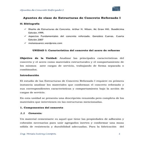 Apuntes de concreto 1