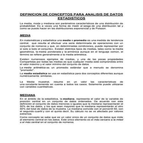 Apuntes de estadistica