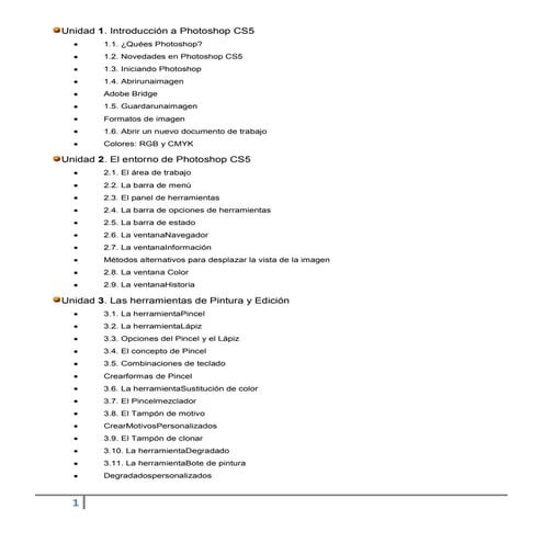 Apuntes de photoshop