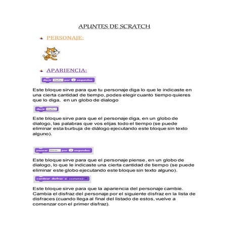 Apuntes de scratch 