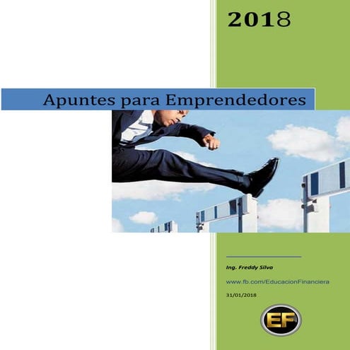 Apuntes para emprendedores 2018