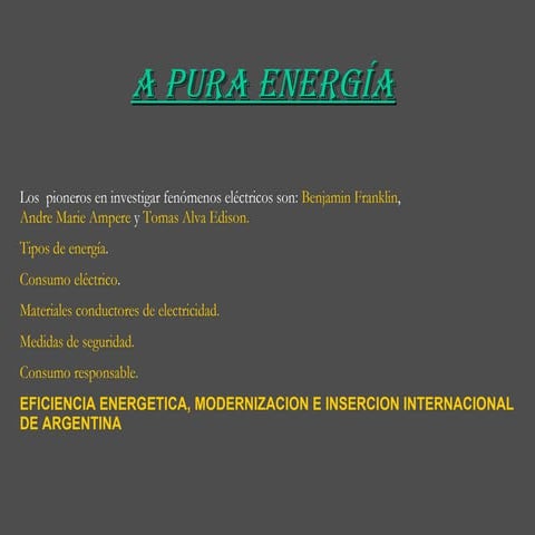 A Pura EnergíA