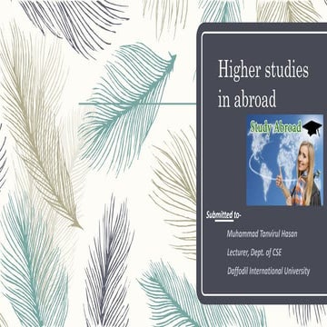 High  study in abroad(indian subcontinent countries)