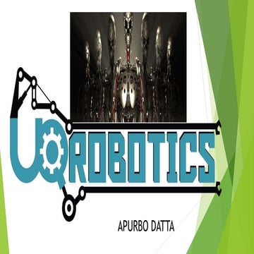 ROBOTICS Apurbo datta
