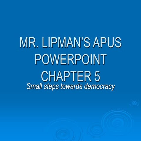 APUSH Chpt. 5 Power Points.ppt