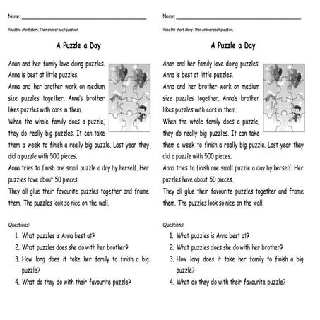 A Puzzle A Day Story