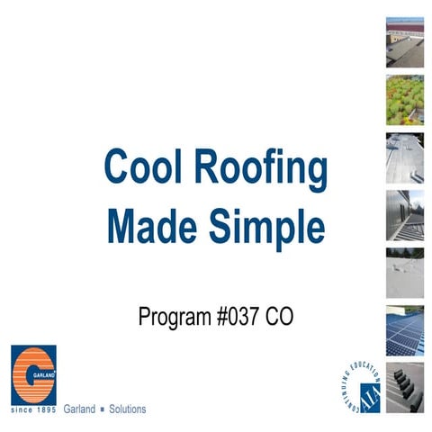 APWA Cool Roofing Made Simple