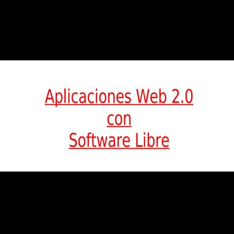 Aplicaciones Web 2.0 con SL - 2008