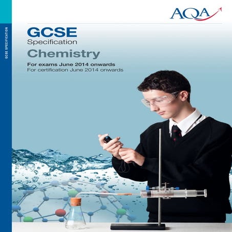 Aqa gcse chemitry specification