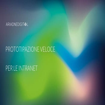 IID 2018 | Riccardo Moreschi, Silvia Rossi | Prototipazione veloce per le int...