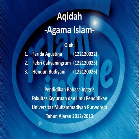 Aqidah agama.islam-1 a-pbi