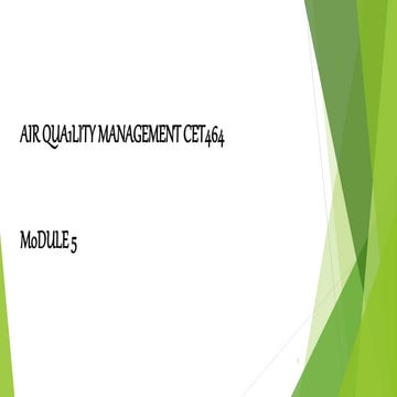 air quality management module five ppt for engineerrs