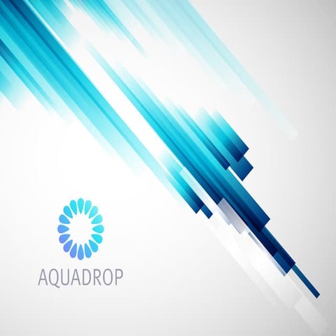 AQUADROP water purification system