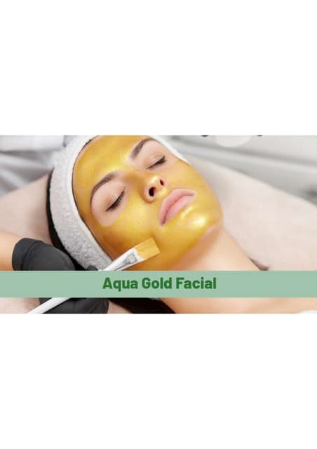 Aquagold facial